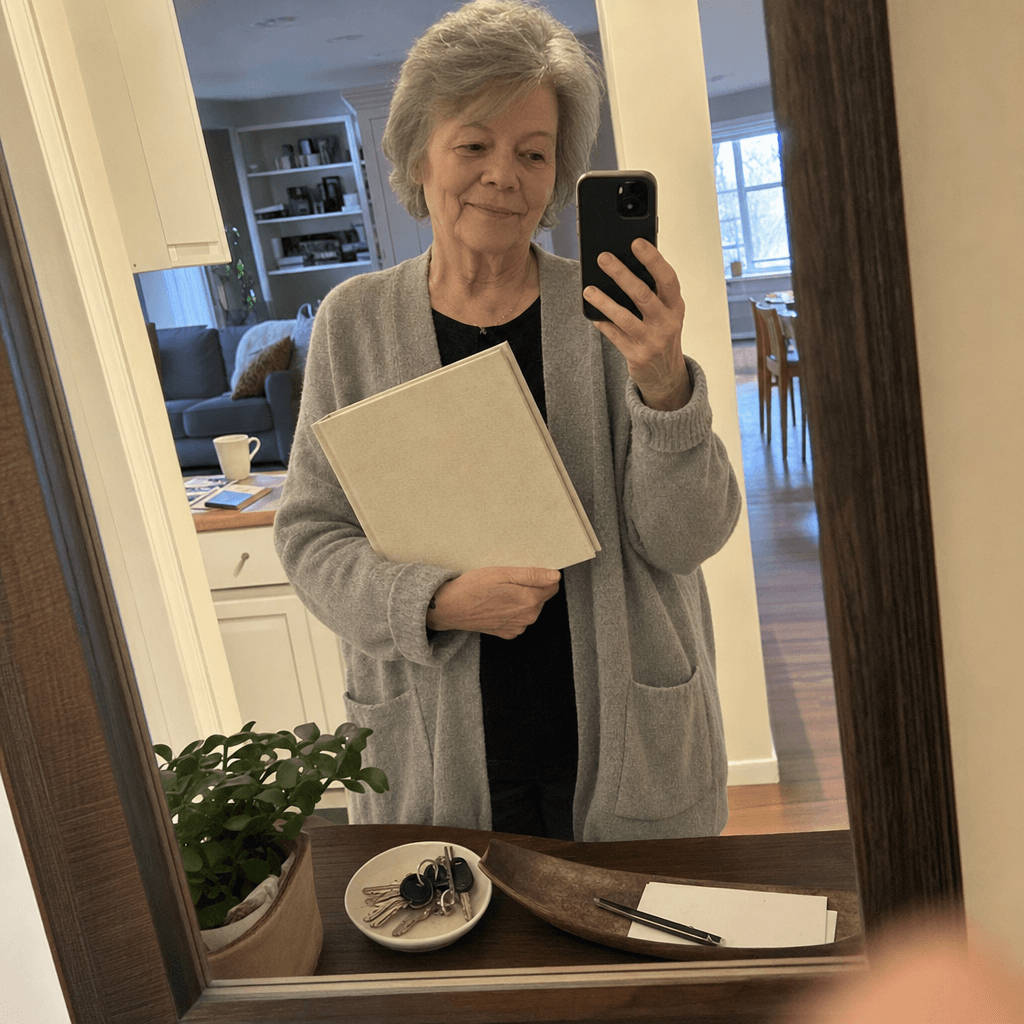 Photo of Patricia W. with their Memsy book